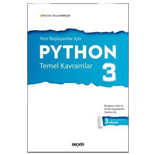 Python 3 - Timur Karaçay
