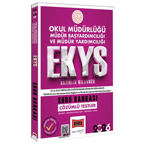 EKYS Okul Müdürlüğü Müdür Başyardımcılığı ve Müdür Yardımcılığı Soru Bankası Yargı Yayınları 2026