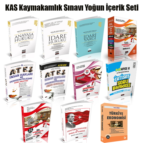 Kaymakamlık Sınavlarına Hazırlık Yoğun İçerik Tam Set 2025