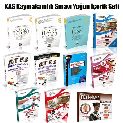 Kaymakamlık Sınavlarına Hazırlık Yoğun İçerik Tam Set 2025