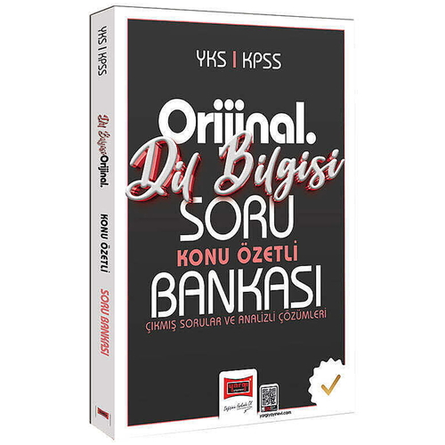 YKS KPSS Orijinal Dil Bilgisi Konu Özetli Soru Bankası Yargı Yayınları 2027
