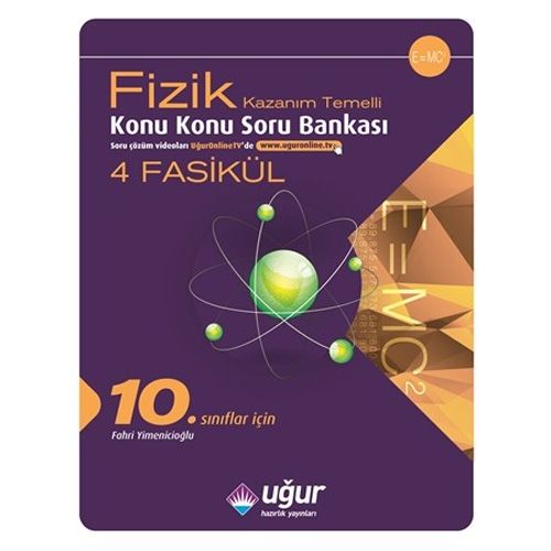 10. Sınıf Fizik Konu Konu Soru Bankası Uğur Hazırlık Yayınları
