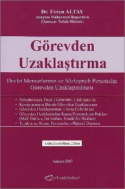 Görevden Uzaklaştırma - Evren Altay