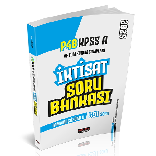 Kelepir Ürün İadesizdir - P48 KPSS A Grubu İktisat Tamamı Çözümlü Soru Bankası Savaş Yayınları 2025