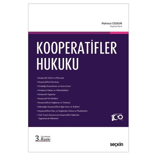 Kooperatifler Hukuku - Mahmut Coşkun