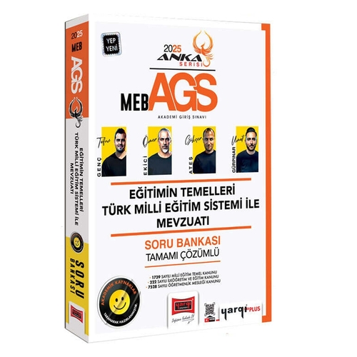 MEB AGS Eğitimin Temelleri Türk Milli Eğitim Sistemi İle Mevzuatı Soru Bankası Yargı Yayınları 2025