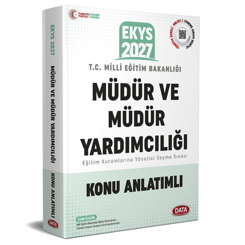MEB EKYS Müdür ve Müdür Yardımcılığı Konu Anlatımlı Data Yayınları 2027