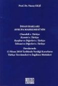 İnsan Hakları Avrupa Mahkemesi Dava Kararları - Nuray Ekşi