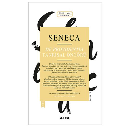 Tanrısal Öngörü - Lucius Annaeus Seneca