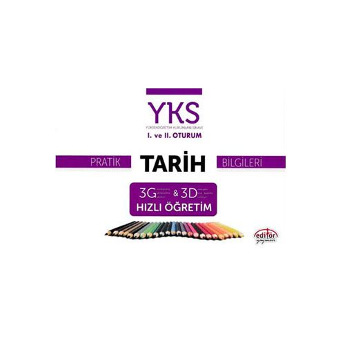YKS 1. ve 2. Oturum Tarih Pratik Bilgileri Editör Yayınları