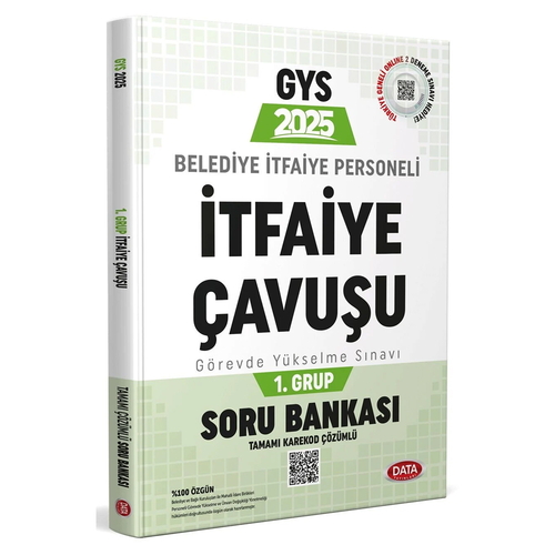 GYS Belediye İtfaiye Personeli İtfaiye Çavuşu 1. Grup Soru Bankası Data Yayınları 2025