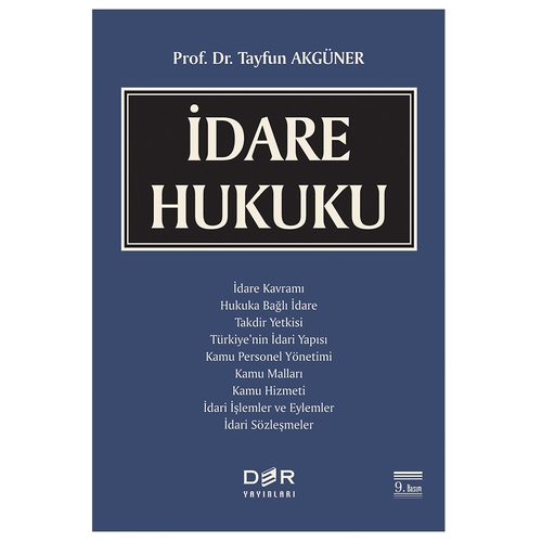 İdare Hukuku - Tayfun Akgüner