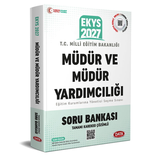 MEB EKYS Müdür ve Müdür Yardımcılığı Soru Bankası Data Yayınları 2027