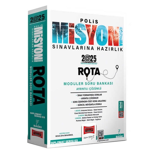 Polis Misyon Sınavlarına Hazırlık Rota Modüler Soru Bankası Yargı Yayınları 2025