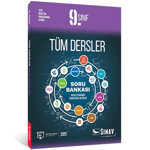 9. Sınıf Tüm Dersler Çözümlü Soru Bankası Sınav Yayınları