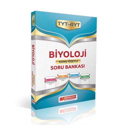 TYT AYT Biyoloji Konu Özetli Soru Bankası Referans Yayınları