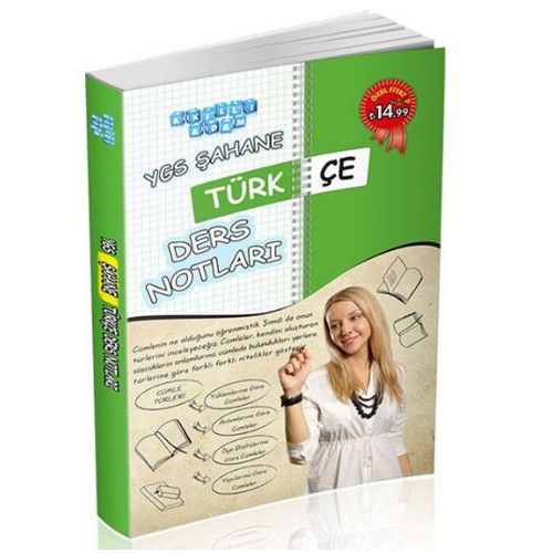 YGS Şahane Türkçe Ders Notları Akıllı Adam Yayınları