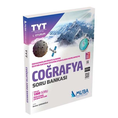 YKS TYT Coğrafya Soru Bankası Muba Yayınları