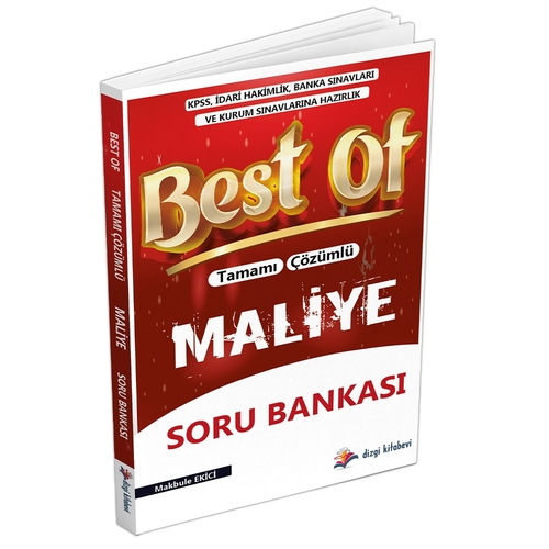 BEST OF Maliye Soru Bankası Dizgi Kitap Yayınları 2025
