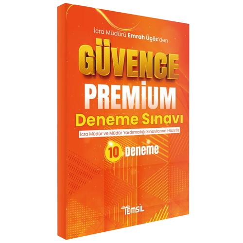 GÜVENCE Premium 10 Deneme İcra Müdürlüğü ve Müdür Yardımcılığı Sınavlarına Hazırlık Temsil Kitap Yayınları 2026