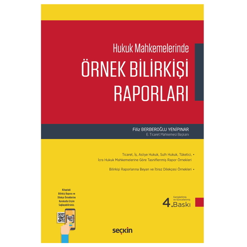 Hukuk Mahkemelerinde Örnek Bilirkişi Raporları - Filiz Berberoğlu Yenipınar