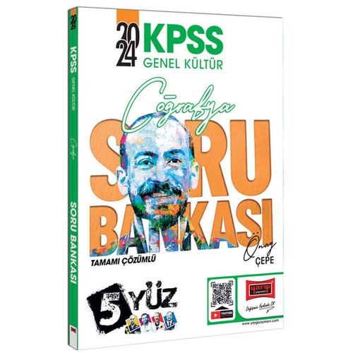 KPSS 5Yüz Coğrafya Tamamı Çözümlü Soru Bankası Yargı Yayınları 2024