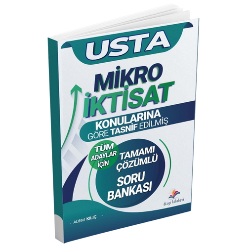 Usta Mikro İktisat Konularına Göre Tasnif Edilmiş Soru Bankası Dizgi Kitap Yayınları 2025