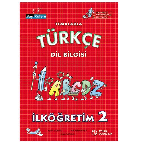 2. Sınıf Bay Kalem Türkçe Konu Anlatımlı Aydan Yayınları