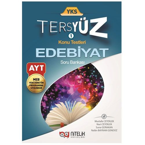 YKS Edebiyat Tersyüz Soru Bankası Nitelik Yayınları