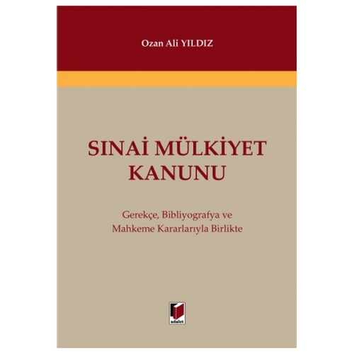 Sınai Mülkiyet Kanunu - Ozan Ali Yıldız
