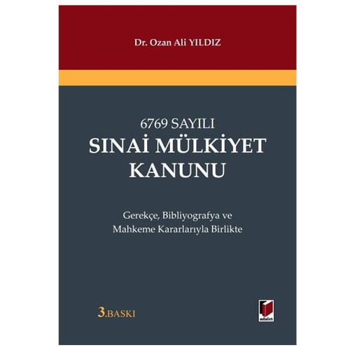 Sınai Mülkiyet Kanunu - Ozan Ali Yıldız