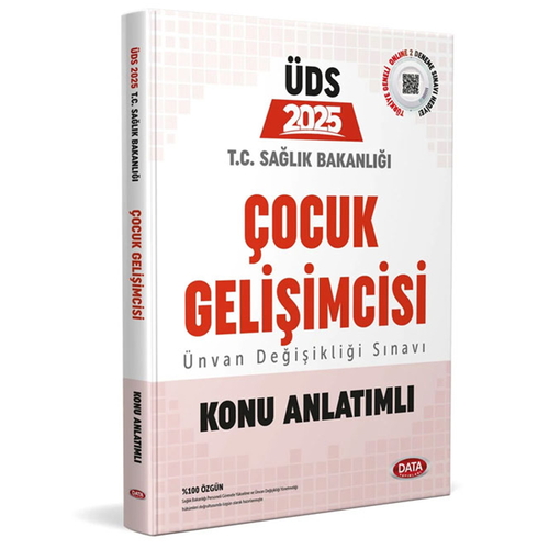 ÜDS T.C. Sağlık Bakanlığı Çocuk Gelişimcisi Konu Anlatımlı Data Yayınları 2025