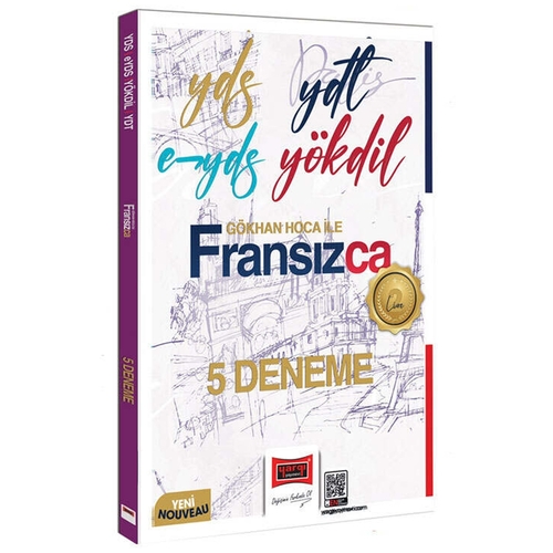YDS YDT E-YDS YÖKDİL Gökhan Hoca İle Fransızca 5 Deneme Yargı Yayınları 2025