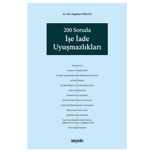 200 Soruda İşe İade Uyuşmazlıkları - Doğukan Nişancı