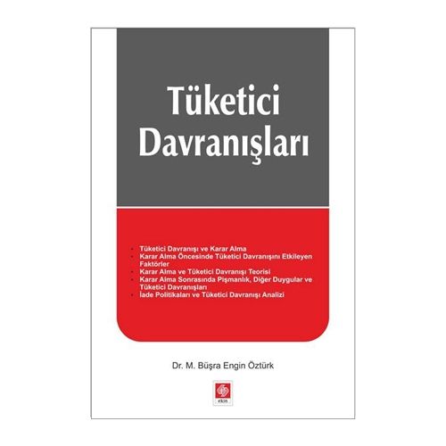 Tüketici Davranışları - Büşra Engin Öztürk