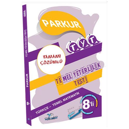 YKS 1. Oturum TYT Parkur Türkçe Matematik Tamamı Çözümlü 8 Deneme Yayın Denizi Yayınları