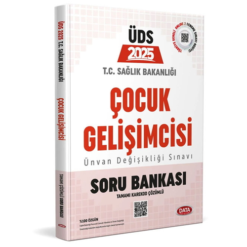 ÜDS T.C. Sağlık Bakanlığı Çocuk Gelişimcisi Soru Bankası Data Yayınları 2025