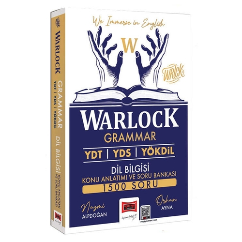 YDT YDS YÖKDİL Warlock Grammar Dil Bilgisi Konu Anlatımı ve Soru Bankası Yargı Yayınları