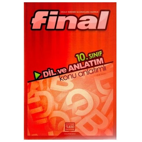 10. Sınıf Dil ve Anlatım Konu Anlatımlı Final Yayınları