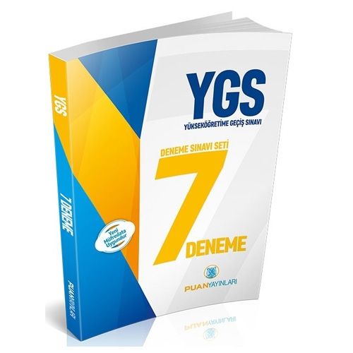YGS Deneme Sınav Seti 7 Deneme Puan Yayınları