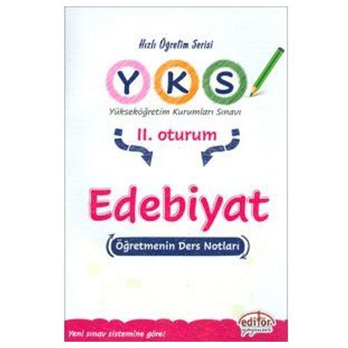 YKS 2.Oturum Edebiyat Öğretmenin Ders Notları Editör Yayınları