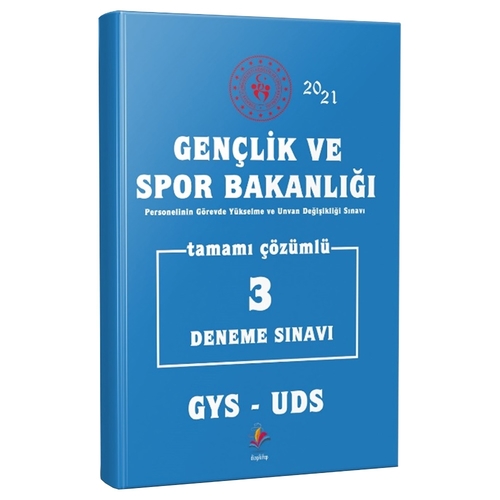 Gençlik ve Spor Bakanlığı GYS ve Unvan Değişikliği 3 Deneme Dizgi Kitap Yayınları 2021