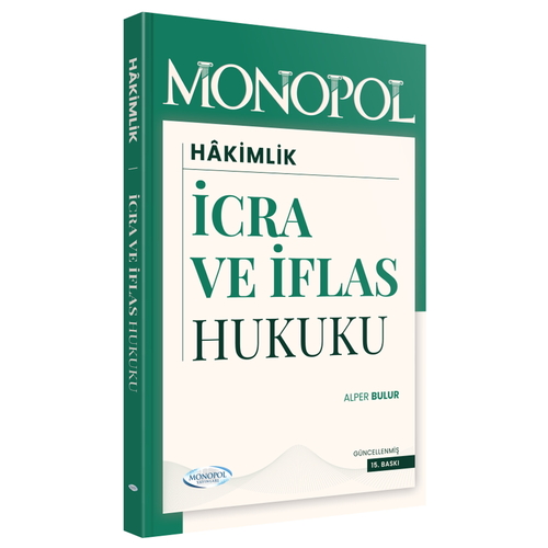 Hakimlik İcra ve İflas Hukuku Alper Bulur Monopol Yayınları 2026
