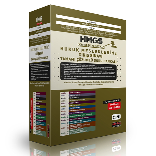 HMGS Kampı Soru Bankası Seti Savaş Yayınları Nisan 2025