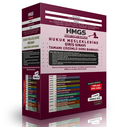 HMGS Kampı Soru Bankası Seti Savaş Yayınları Temmuz 2025