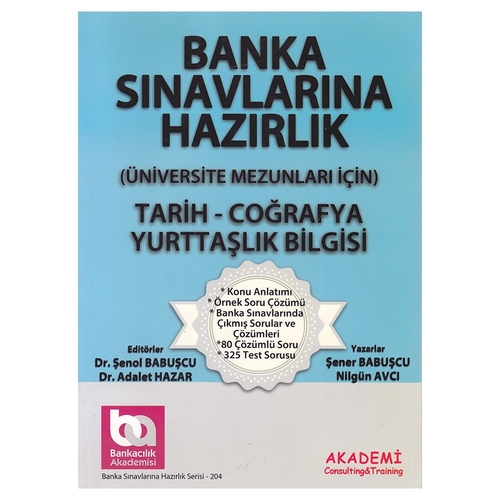 Kelepir Ürün İadesizdir - Banka Sınavlarına Hazırlık Tarih-Coğrafya-Yurttaşlık Bilgisi - Şener Babuşcu, Nilgün Avcı