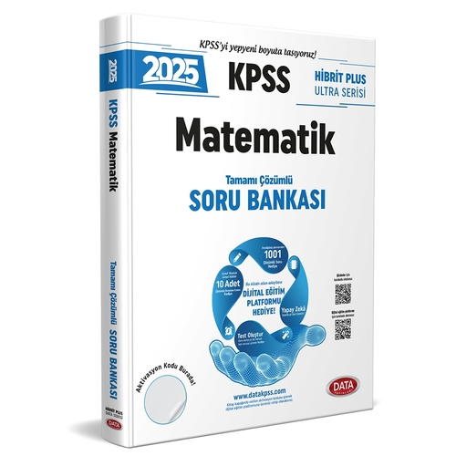 KPSS Hibrit Plus Ultra Serisi Matematik Soru Bankası Data Yayınları 2025