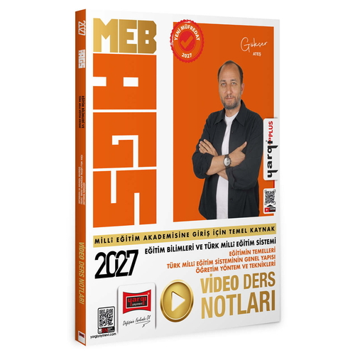 MEB AGS Eğitim Bilimleri ve Türk Milli Eğitim Sistemi Video Ders Notları Yargı Yayınları 2027