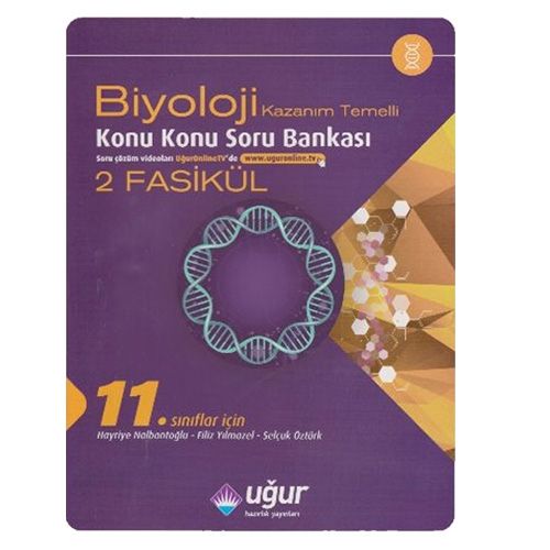 11. Sınıf Biyoloji Konu Konu Soru Bankası Uğur Hazırlık Yayınları