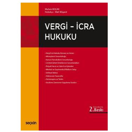 Vergi - İcra Hukuku - Muhsin Koçak